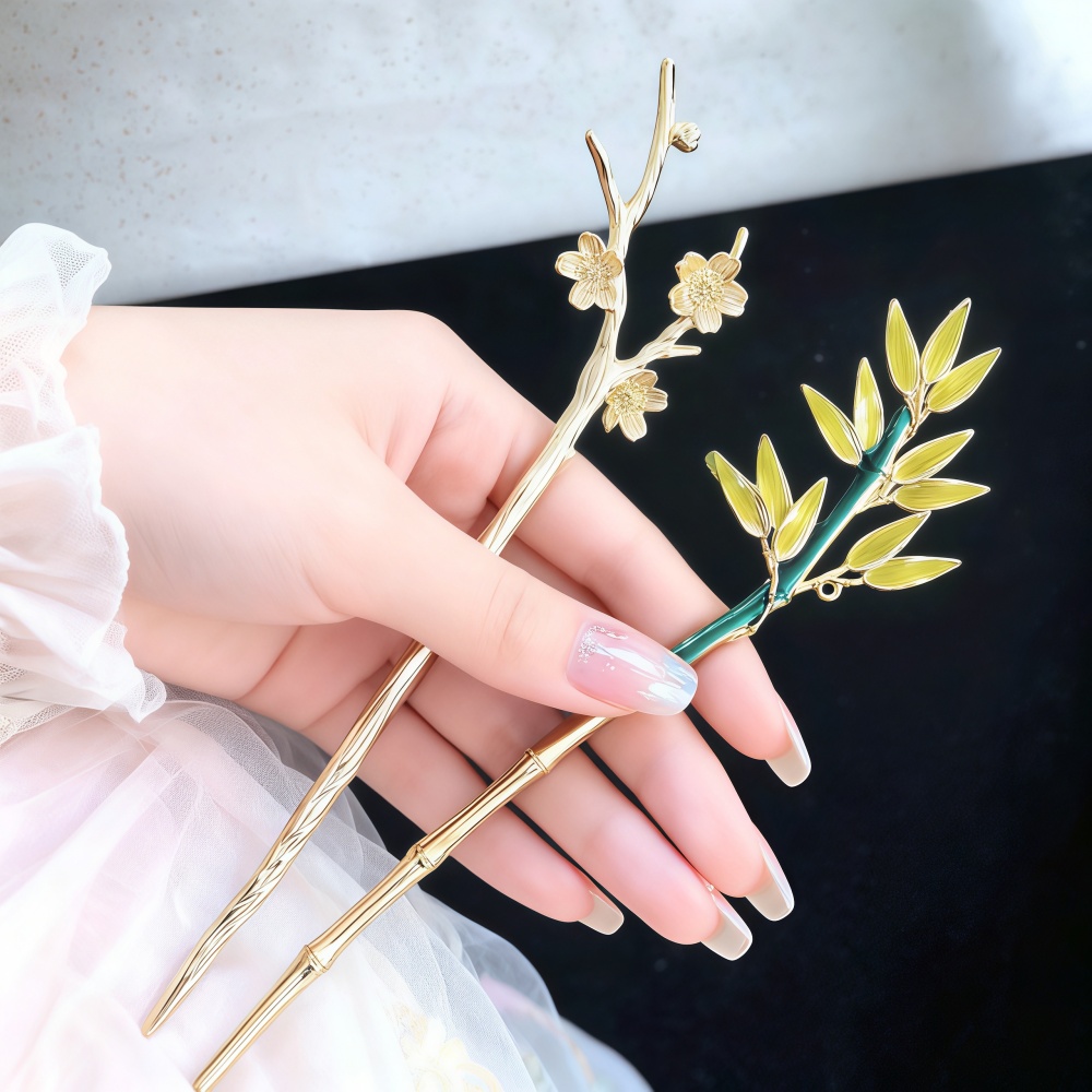 Enamel Alloy Hairpin For Women – обзор и цена Hanbok Hair Pin