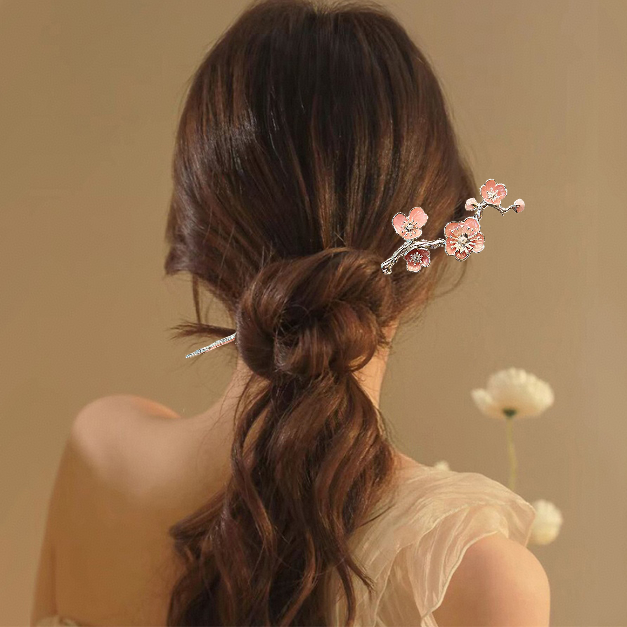 Enamel Alloy Hairpin For Women – обзор и цена Hanbok Hair Pin