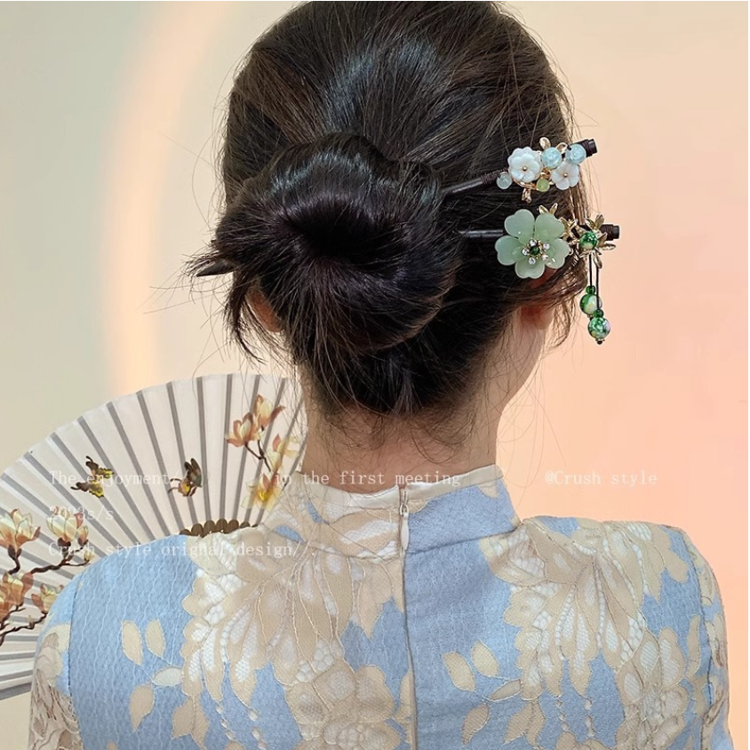 Chinese Hair Stick Step Shake  – обзор и цена Hanbok Hair Pin