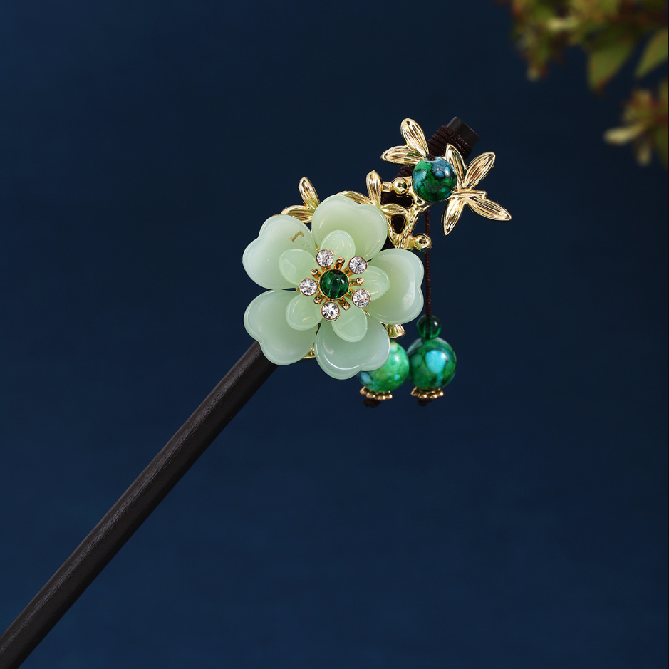 Chinese Hair Stick Step Shake  – обзор и цена Hanbok Hair Pin