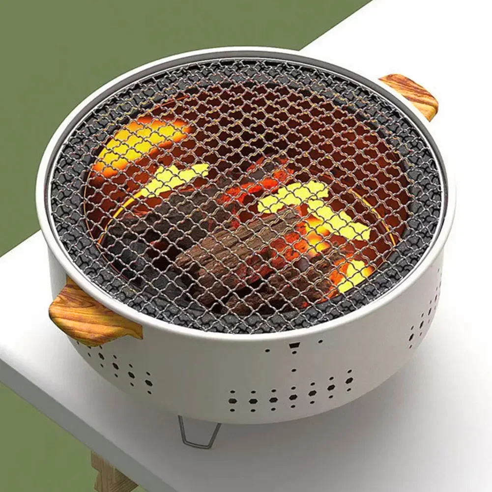 Round Barbecue Stove 1/3pcs Po – обзор и цена Korean Bbq Grill