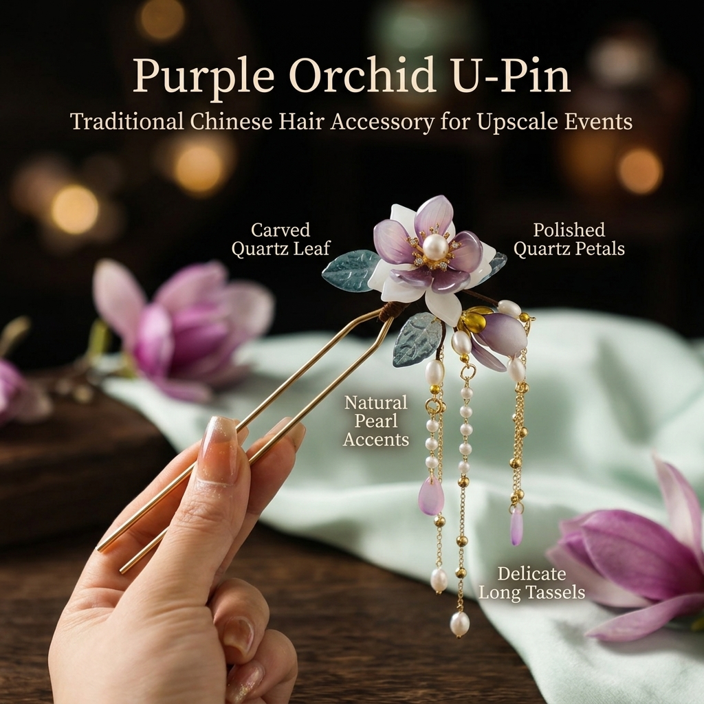 Alloy U Shaped Hair Pin With O – обзор и цена Hanbok Hair Pin