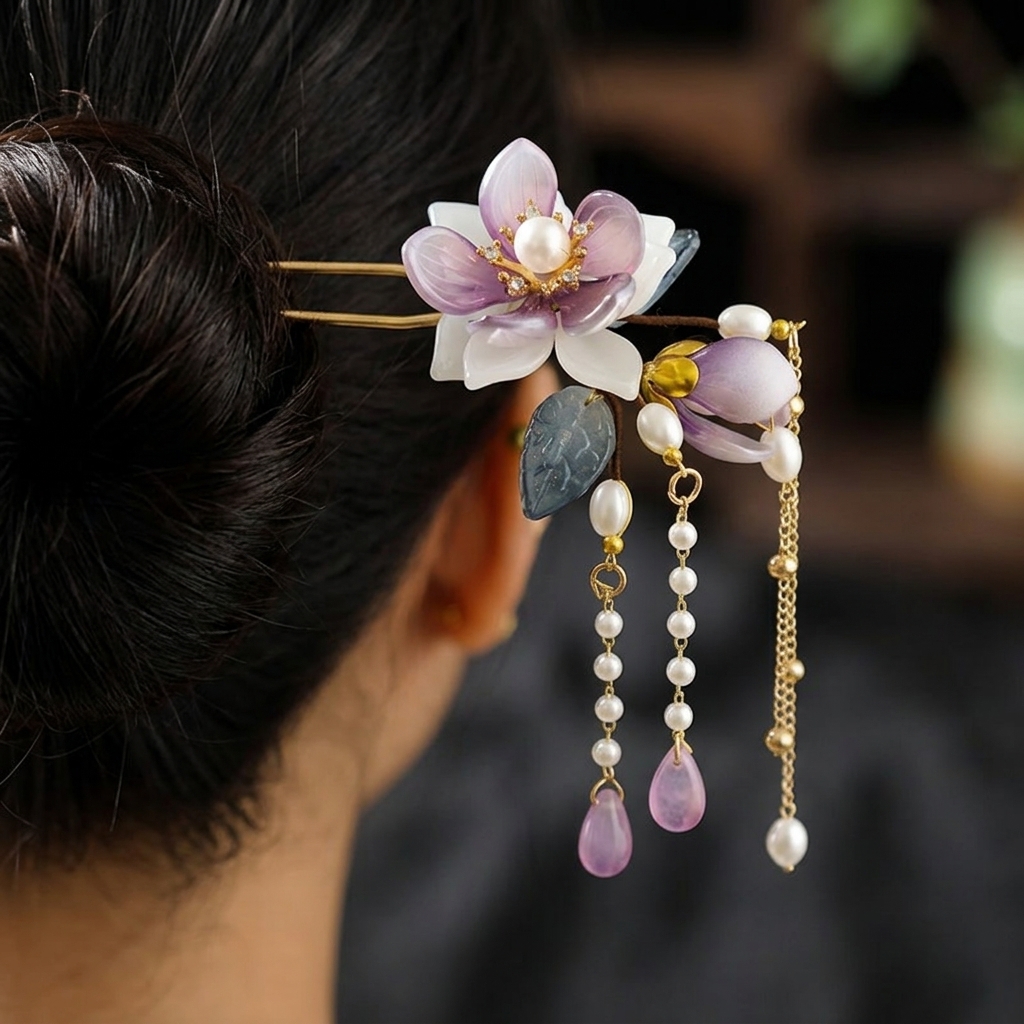 Alloy U Shaped Hair Pin With O – обзор и цена Hanbok Hair Pin