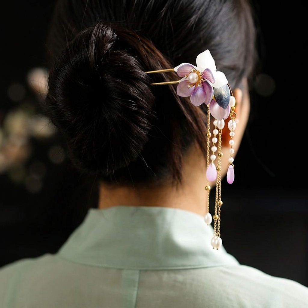 Alloy U Shaped Hair Pin With O – обзор и цена Hanbok Hair Pin