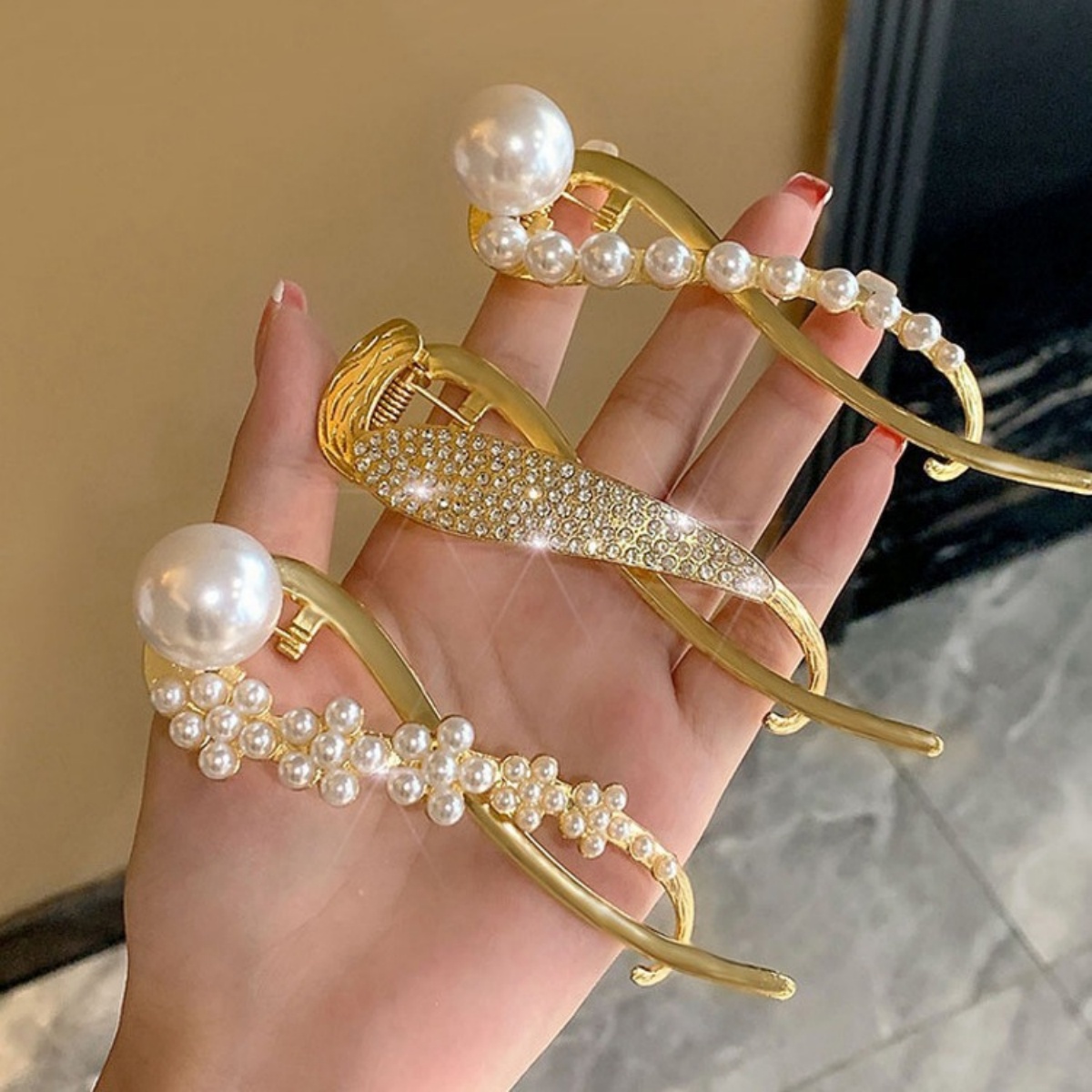 Elegant Glitter Pearl Hair Cli – обзор и цена The Korean Lifestyle