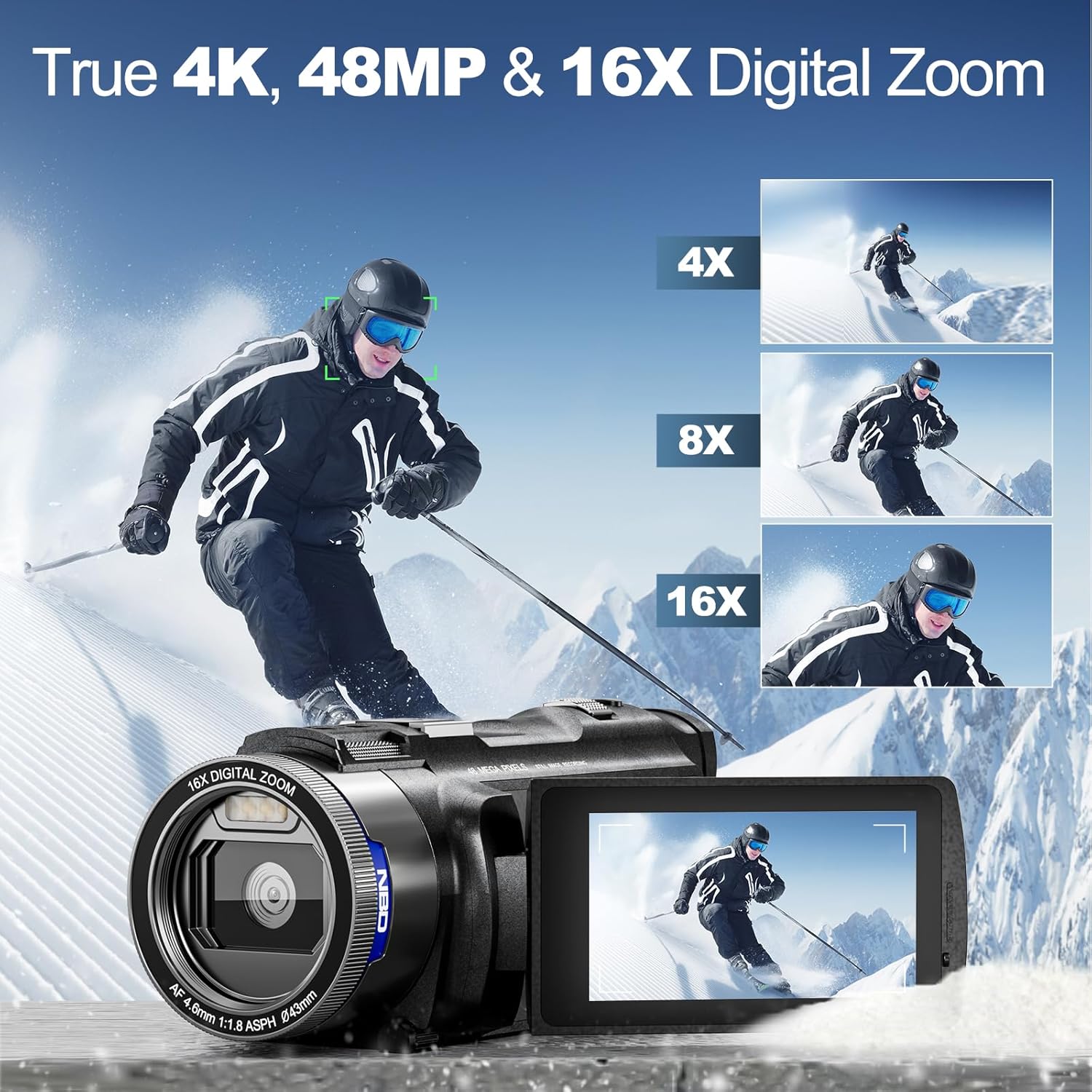 NBD 4K Camcorder Video Camera  – обзор и цена Korean Lifestyle Video