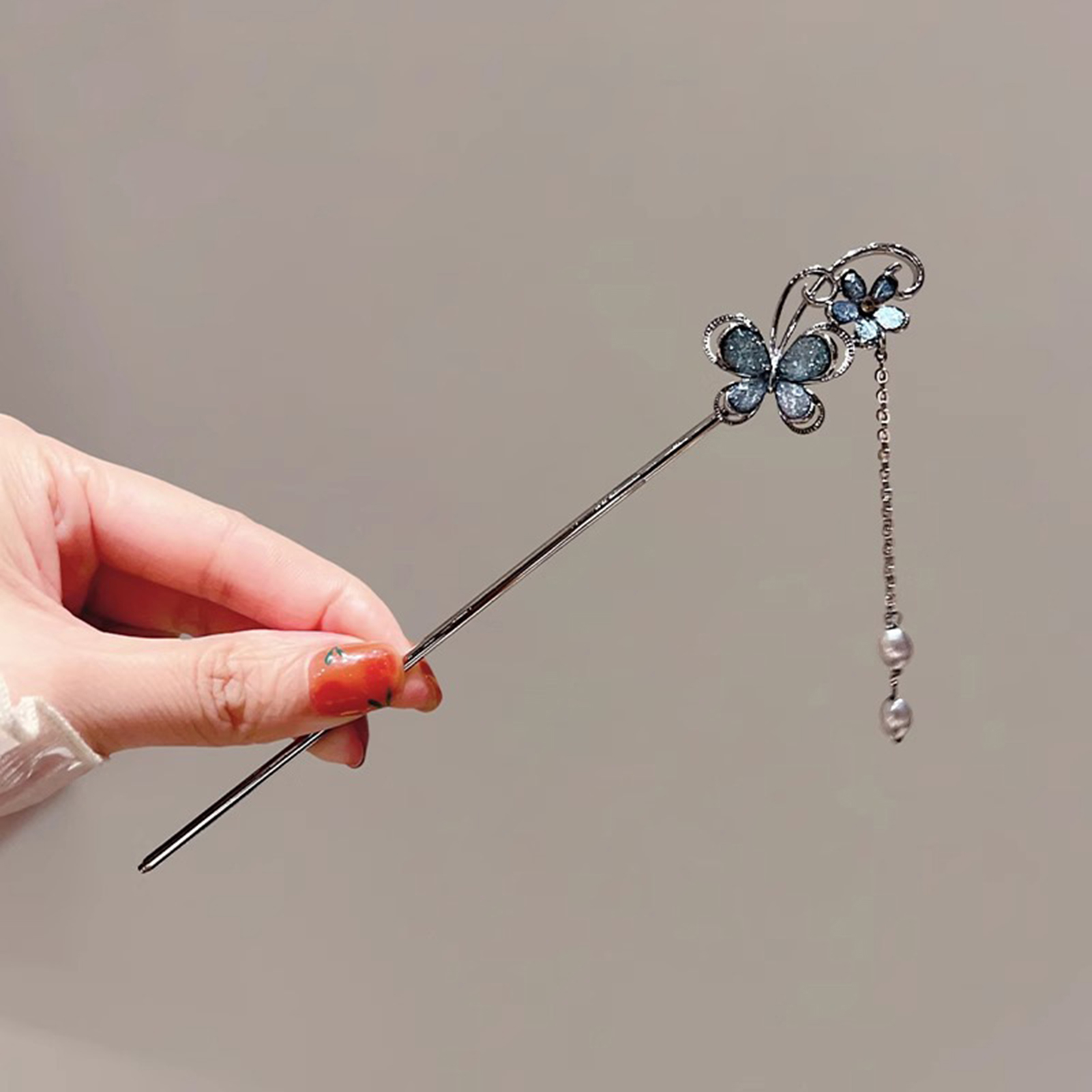 Butterfly Tassel Hairpin Hair  – обзор и цена Hanbok Hair Pin