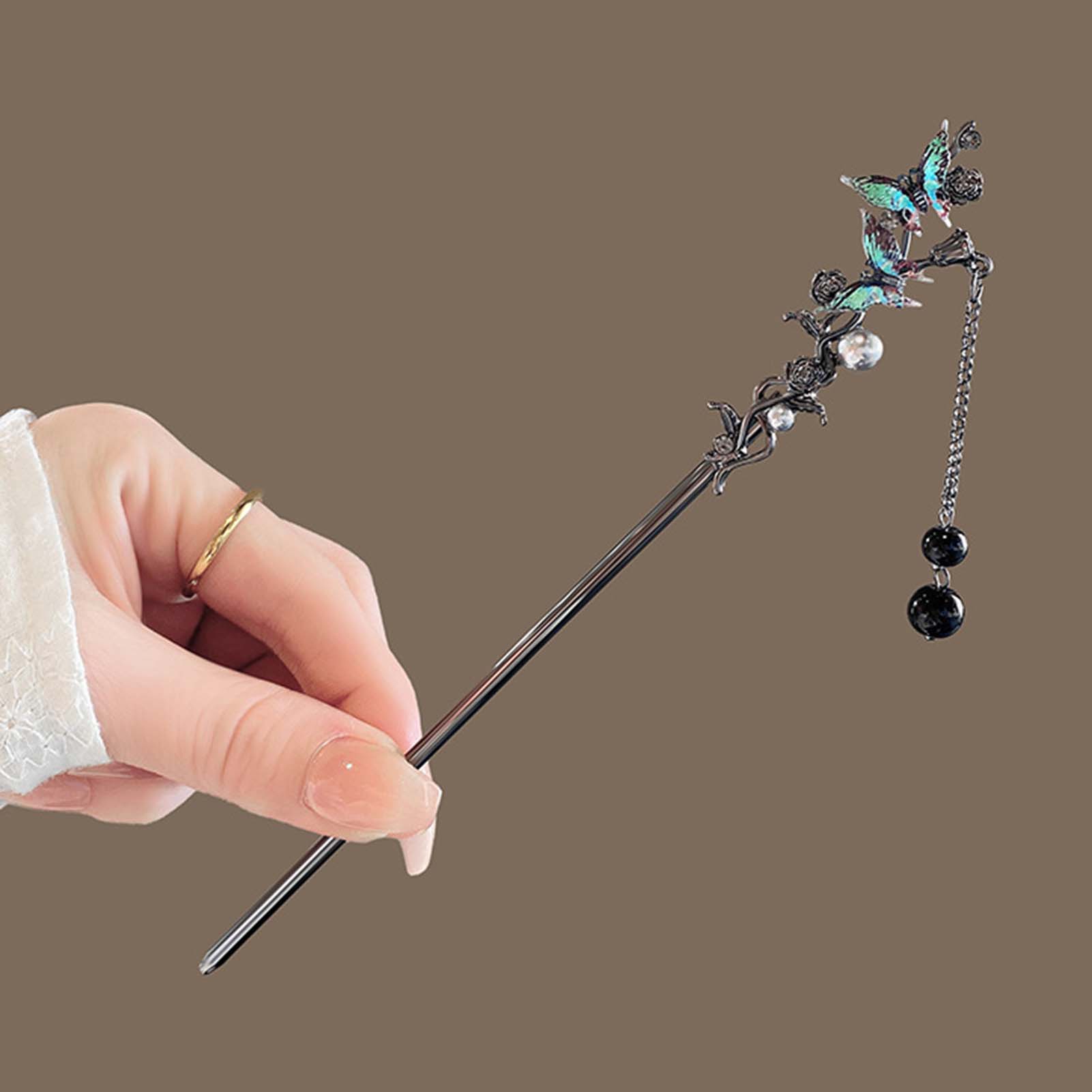 Butterfly Tassel Hairpin Hair  – обзор и цена Hanbok Hair Pin