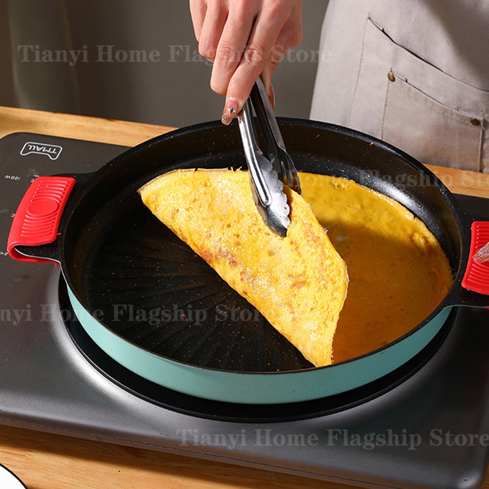 Grill Pan Round Non-Stick Barb – обзор и цена Korean Bbq Grill
