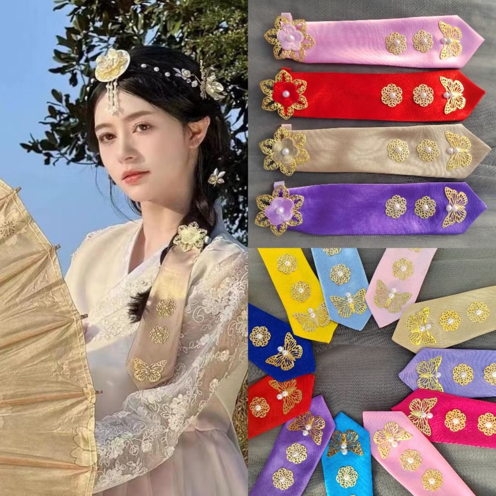 Classical Flower Korean Headba – обзор и цена Hanbok Hair Pin