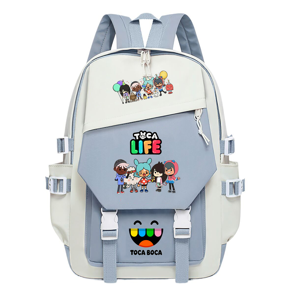 Toca Life World Print Backpack – обзор и цена Korean Student Lifestyle