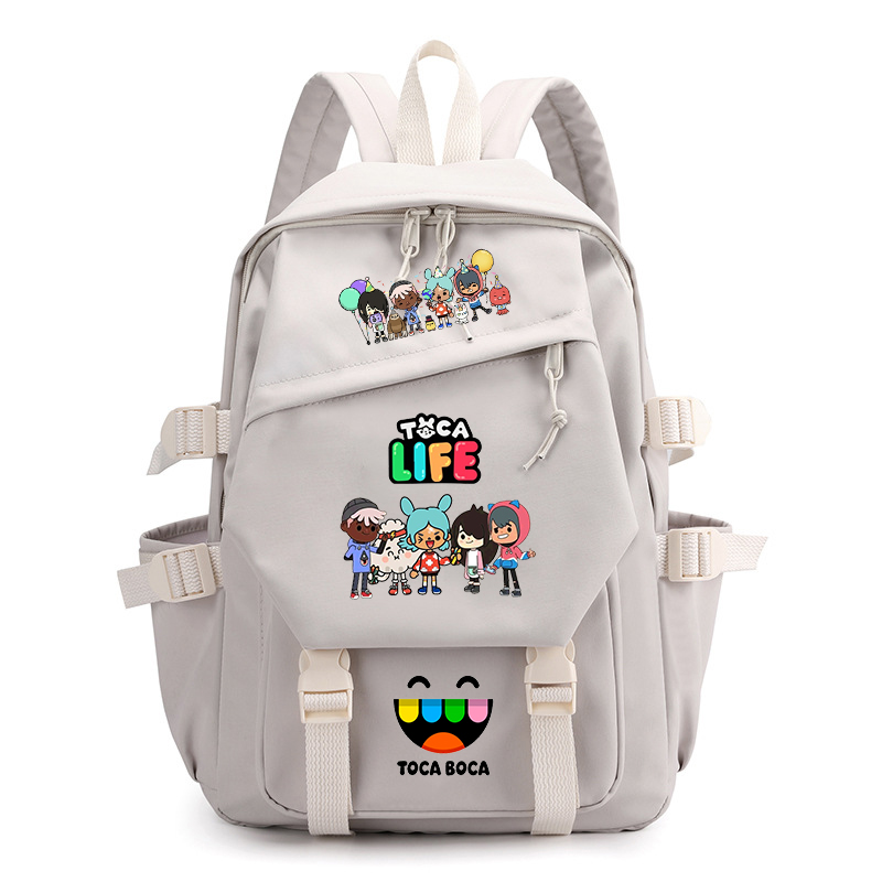 Toca Life World Print Backpack – обзор и цена Korean Student Lifestyle