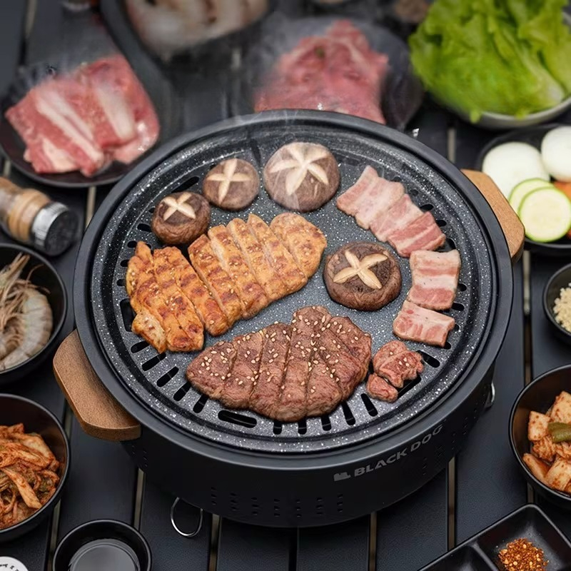 Camping Gear Outdoor Barbecue  – обзор и цена Korean Bbq Grill