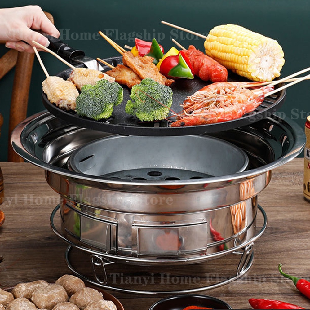 Stainless Steel Charcoal Grill – обзор и цена Korean Bbq Grill