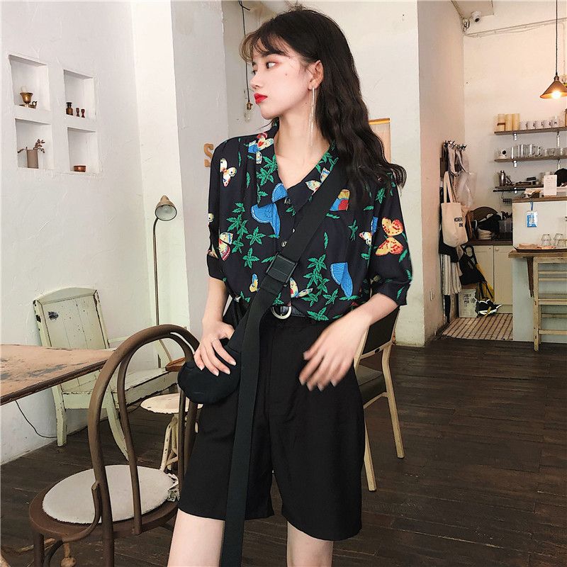 Shirts Women Corduroy Patch Po – обзор и цена Korean Student Lifestyle
